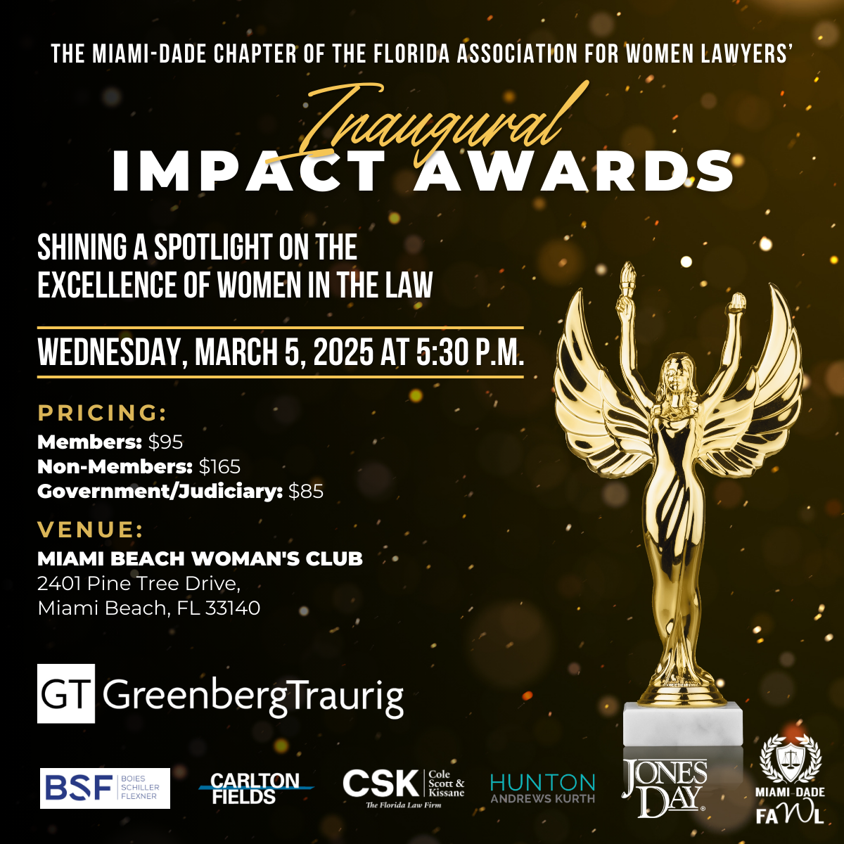 Hinshaw to Sponsor the 2025 MDFAWL Impact Awards