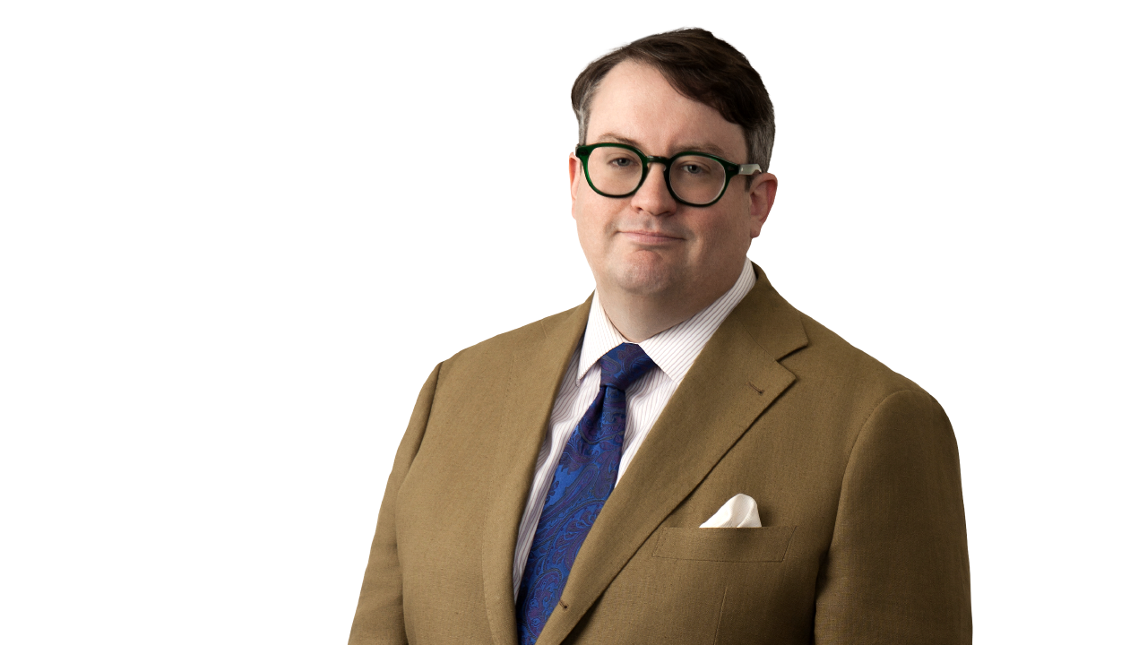 Firm Headshot of Patrick McDonald.