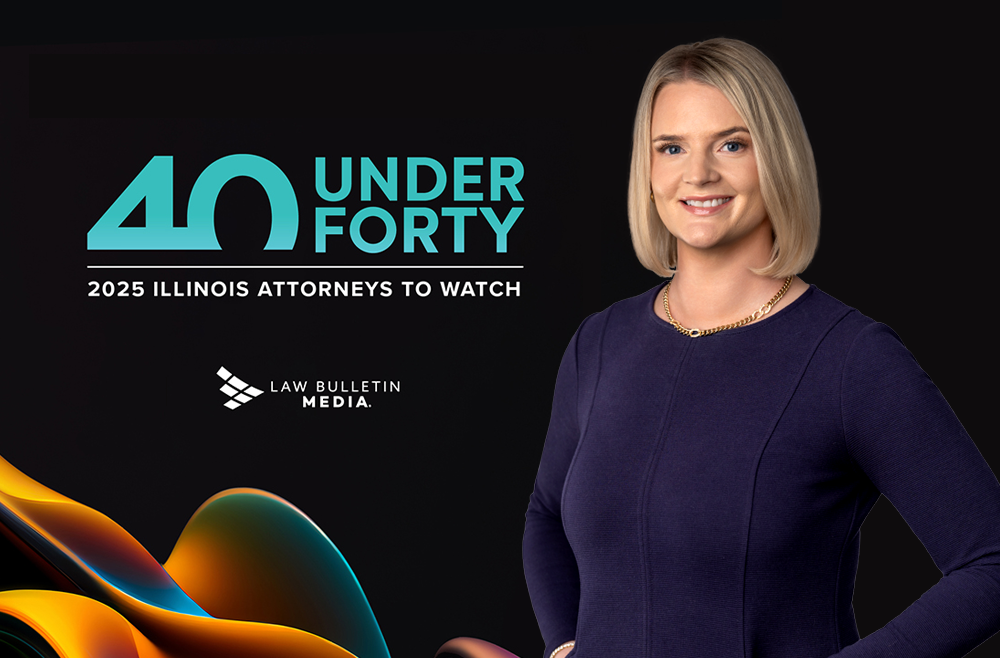 Kate Schnake Named to <em>Chicago Daily Law Bulletin’s</em> 2025 40 Illinois Attorneys Under Forty