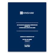 Insurance Coverage & Reinsurance Primer On Coronavirus Claims Book Cover