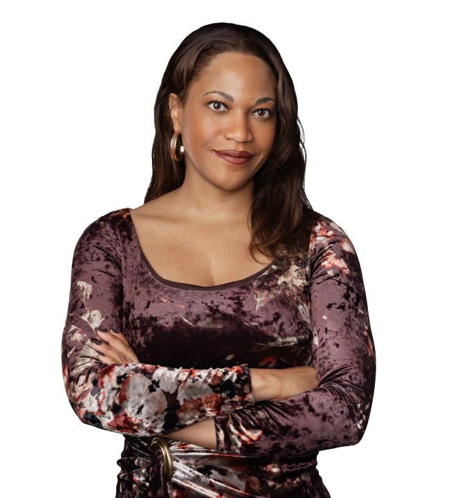 Akeela White headshot with the AccountsRecovery logo for web posting.