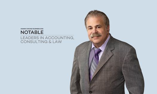 Scott Seaman Selected to <em>Crain’s Chicago Business</em> 2026 Notable Leaders in Accounting, Consulting & Law