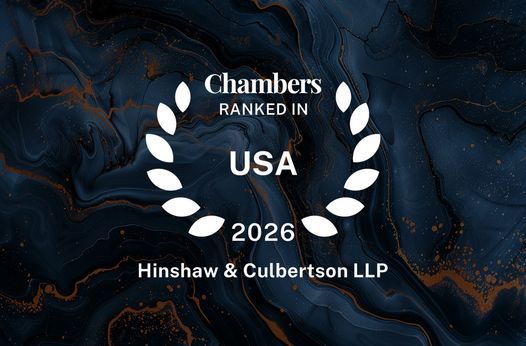 Hinshaw Recognized Nationally in 2026 <em>Chambers USA</em> Directory