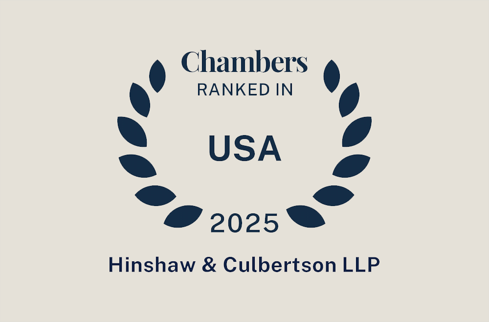 Hinshaw Earns National Recognition in 2025 <em>Chambers USA</em> Directory
