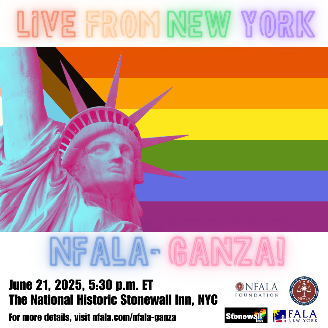 Connie Montoya to Co-Host NFALA-ganza! In Support of LGBTQIA+ Filipino American Law Students