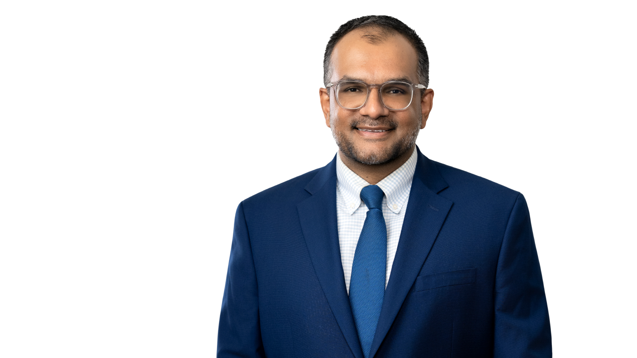 Nalin Patel firm headshot.
