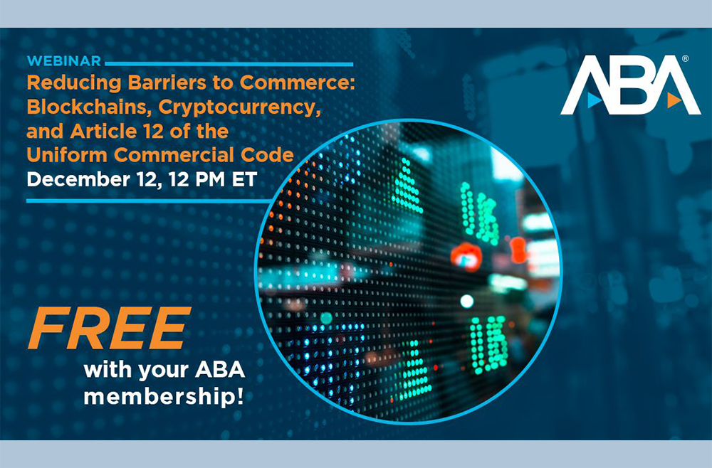 Jack Shadid Discusses New UCC Framework for Cryptocurrencies in ABA CLE Webinar