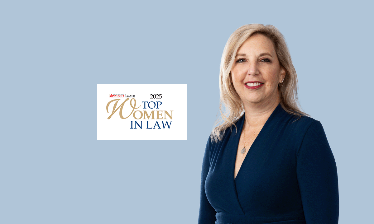 Amy DuMond Kottke Named a 2025 Top Women in Law Honoree by <em>Minnesota Lawyer</em>