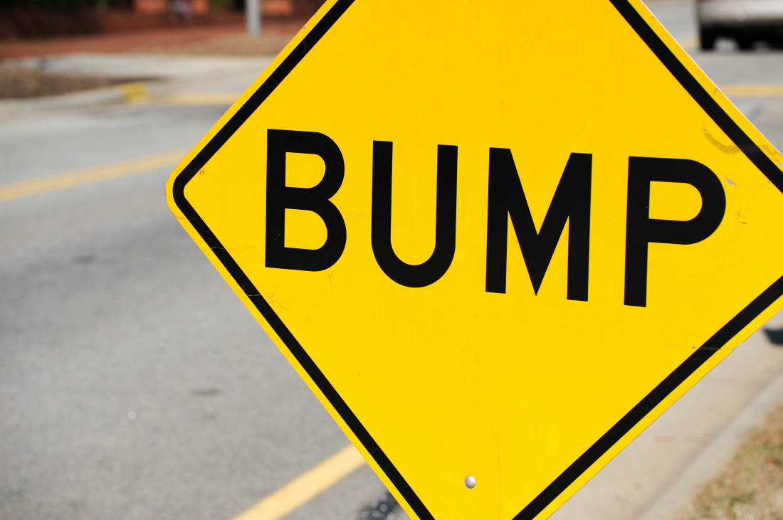 Bump Road Sign