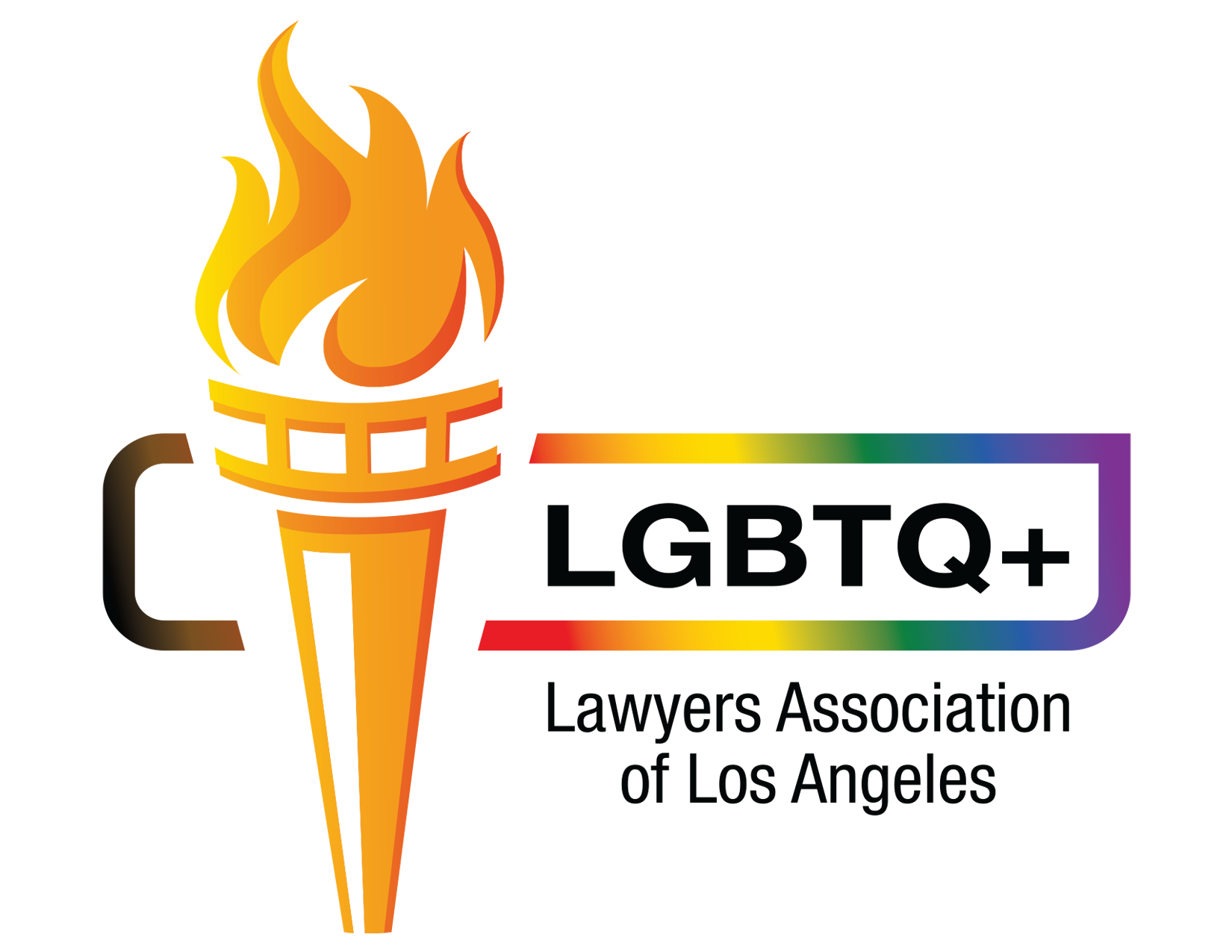 LGBTQ+ Lawyers Association of Los Angeles Logo